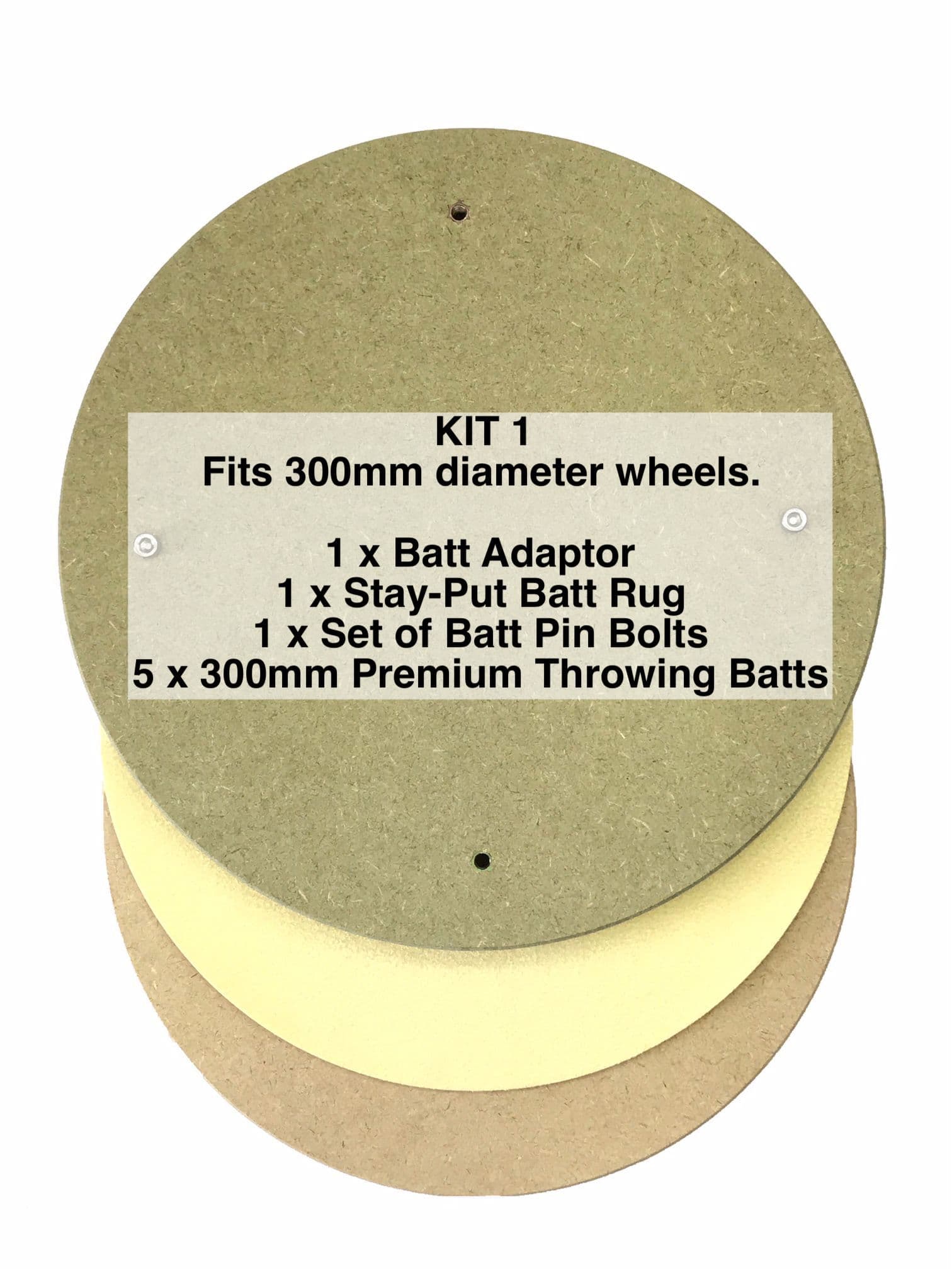 Over-The-Wheel Batt Adaptor Kit with 5 Batts - Image 4