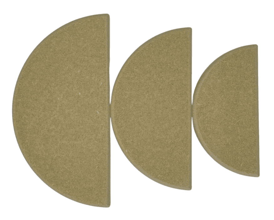 Set of 3 Semi-Circle Drape Forms - Image 2