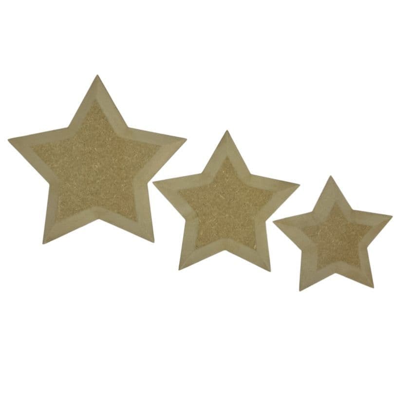 Set of 3 Star Shape Drape Forms - Image 3